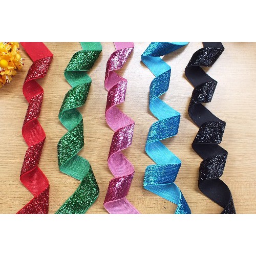 

Pita Glitter 2,5cm I Pita I Ribbon Bow I Bahan Craft I BHN443