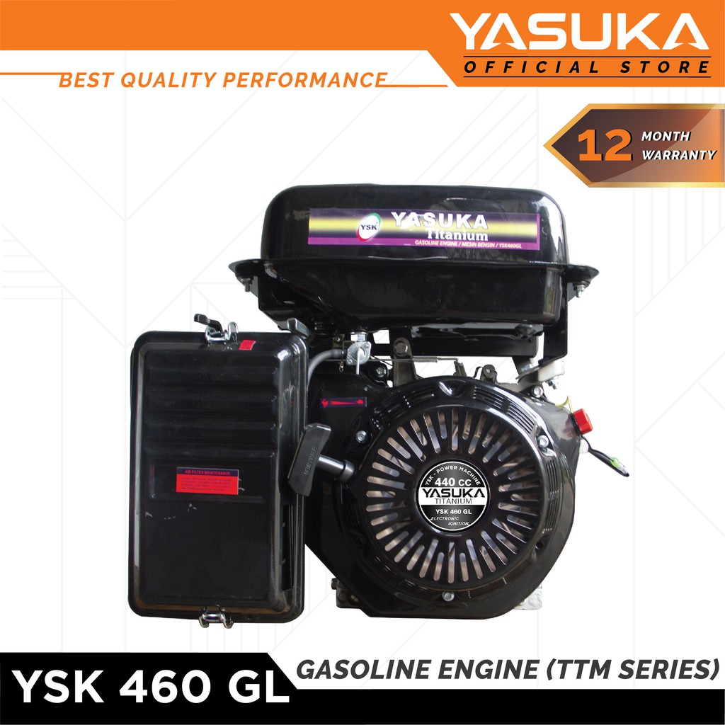 Mesin Bensin / Gasoline Engine Yasuka YSK 460 GL