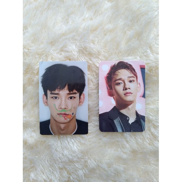 EXO CHEN PHOTOCARD PC JAPAN CBX SEASON GREETINGS 2016