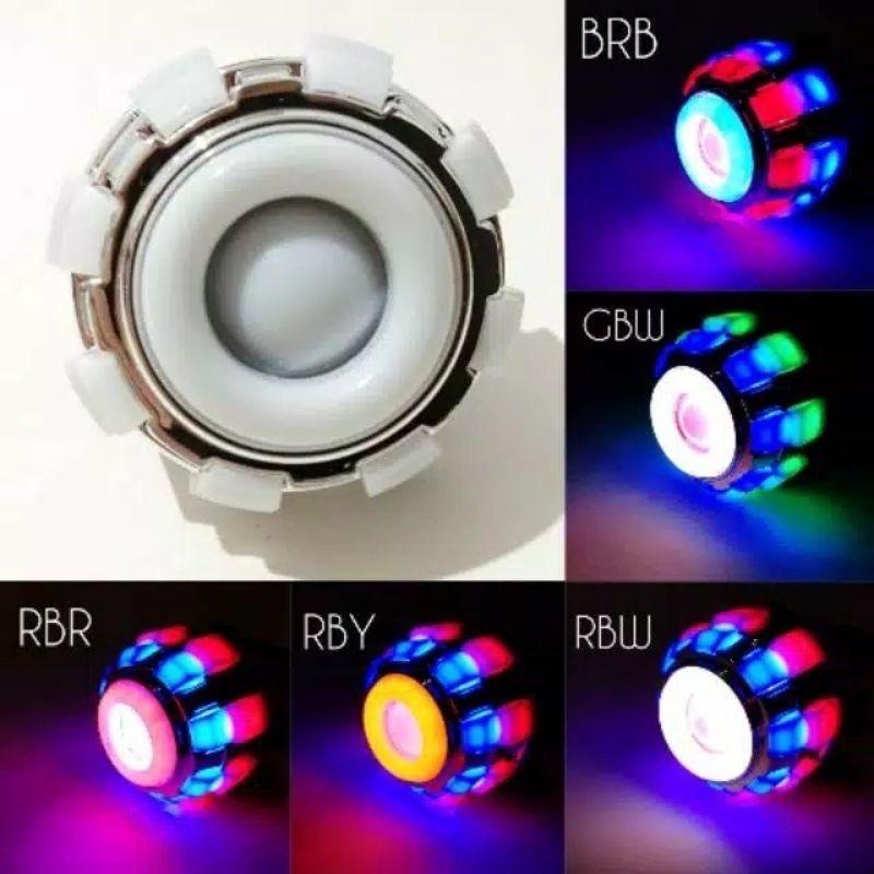 Lampu Stop Projie Ubur Ubur Universal Lampu Stop Projie Rainbow Lampu Stop Model Ubur Ubur