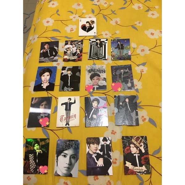 Photocard SHINee in Wonderland TAEMIN Lengkap