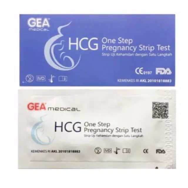 Alat Tes Test Cek Kehamilan Hamil ONEHEALTH GEA STERIL GP Care Test Pack Tespack Hcg Eceran