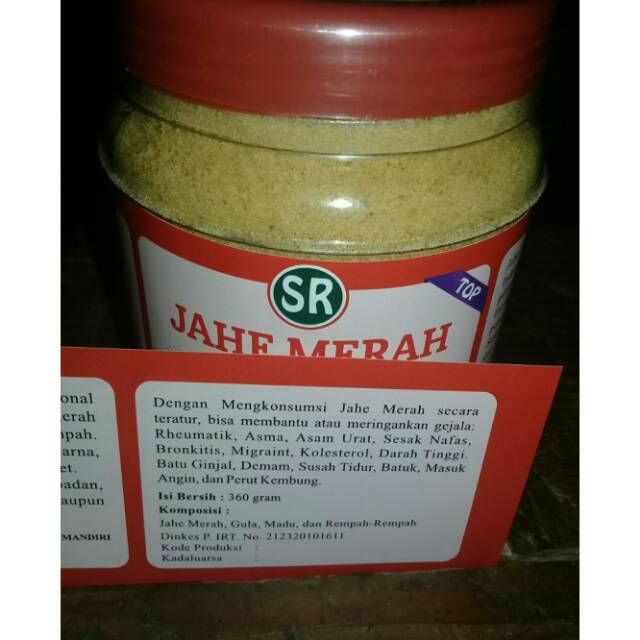 

JAHE MERAH INSTAN