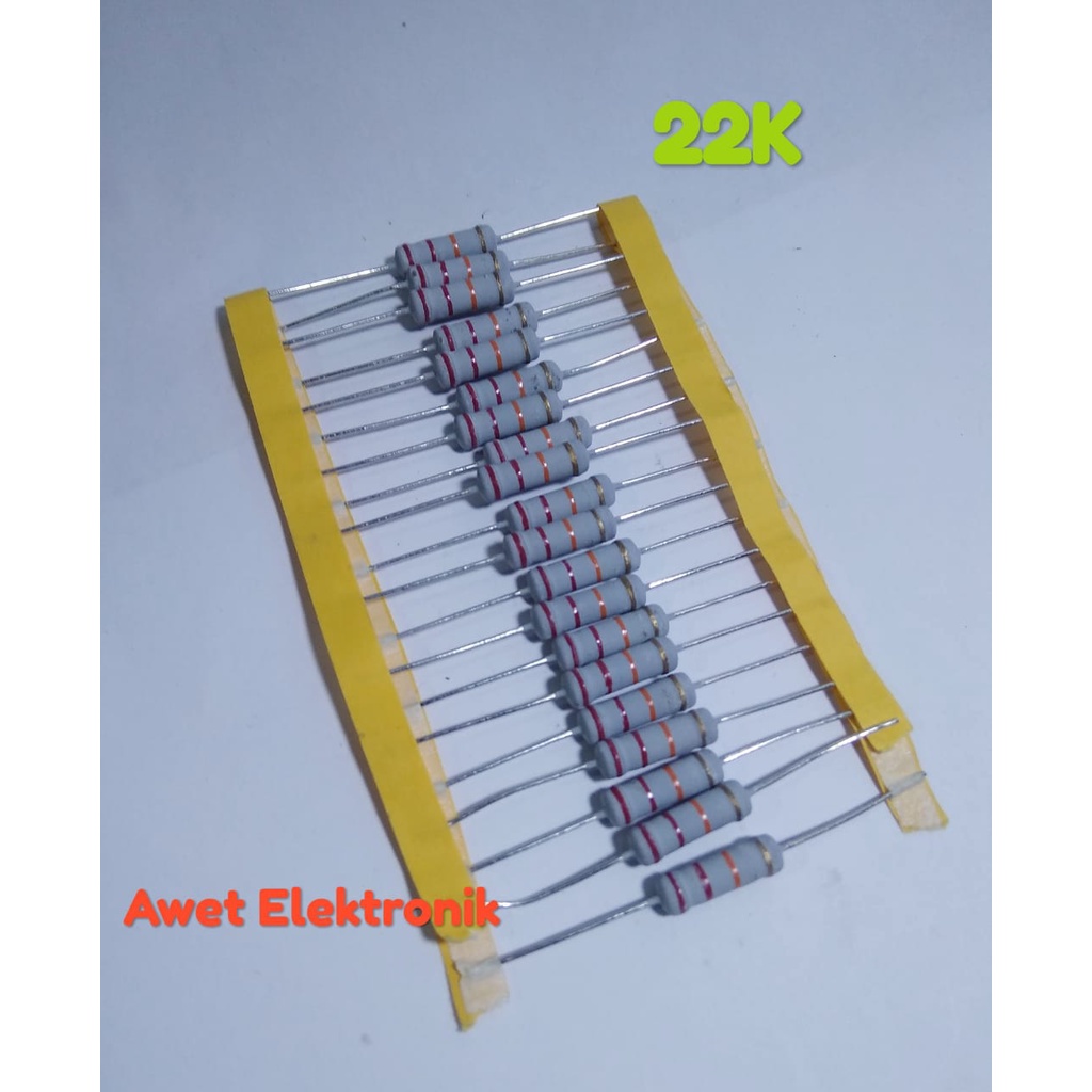 resistor 22k ohm 2 watt resistor 22k 2w resistor 22K 2W