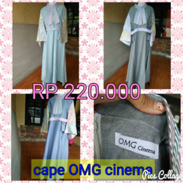 GAMIS / DRESS CAPE OMG CINEMA