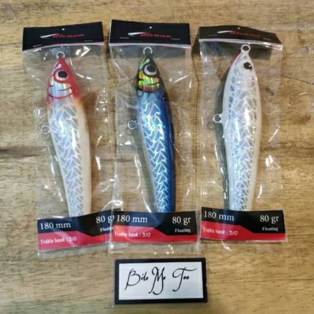 Stickbait Rivana lure 180mm 80g float