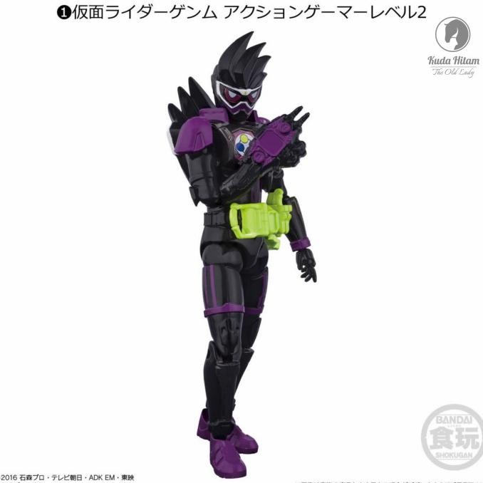 Shodo-O Kamen Rider 5 Ex-Aid Genm Action Gamer Level 2 Zombie Blade