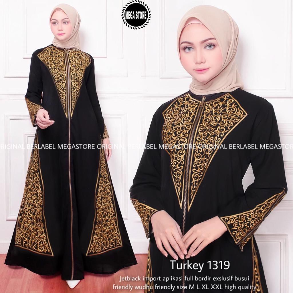 ABAYA TURKEY HAWA 1319 GAMIS JUMBO DRESS MUSLIM GAYATRI