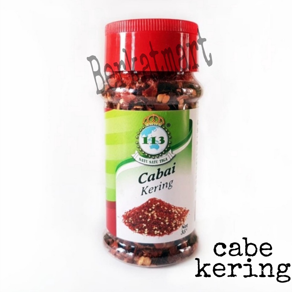 Bumbu Masak 113 Cabai Kering Satu Satu Tiga 35 gr