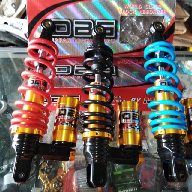 Shock tabung bawah belakang ukuran 310mm merek dbs original type series mio mio m3 fino soul gt dll