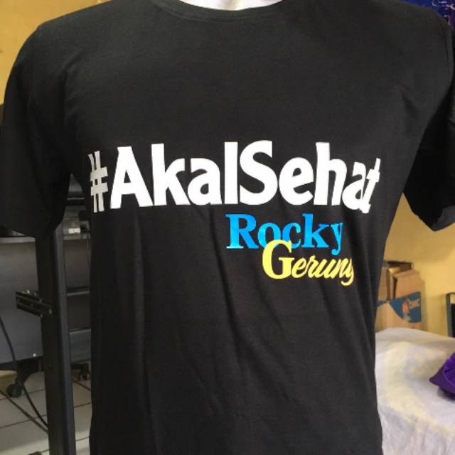Kaos #AkalSehat rocky gerung
