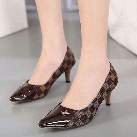 Hils Hells High Heels Wanita Import Batam Sepatu Hak Platform C20H