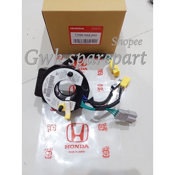 Cable sub assy kabel spiral klakson stir Honda City tahun 2004-2006 Ori