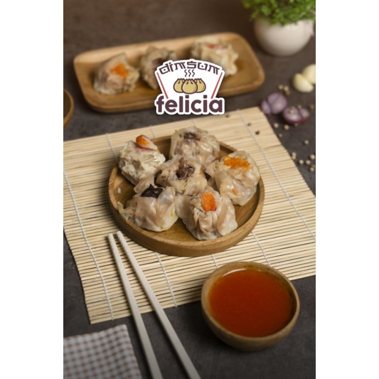 

DIMSUM "AYAM" (Frozen) PREMIUM Daging Asli & Berkualitas Isi 40