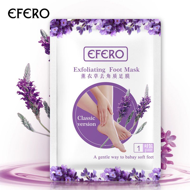 EFERO FOOT MASK LAVENDER|MASKER KAKI 1 PASANG