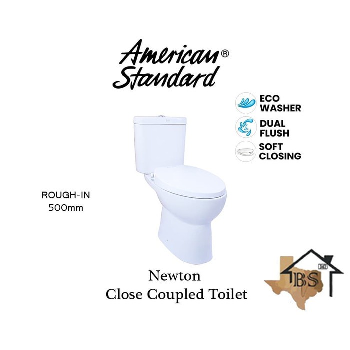 CLOSET DUDUK AMERICAN STANDARD NEWTON CCST WITH RAZOR SMART WASHER