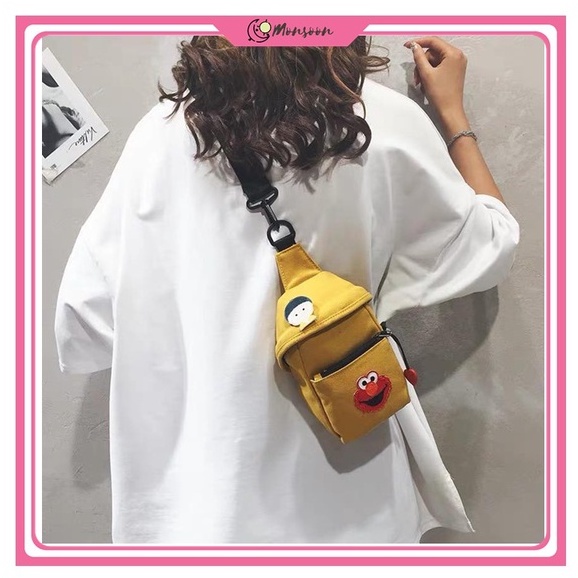 Monsoon - ELMO AMELIA JIMIN Tas Waistbag Backpack tanpa aksesoris Morymony