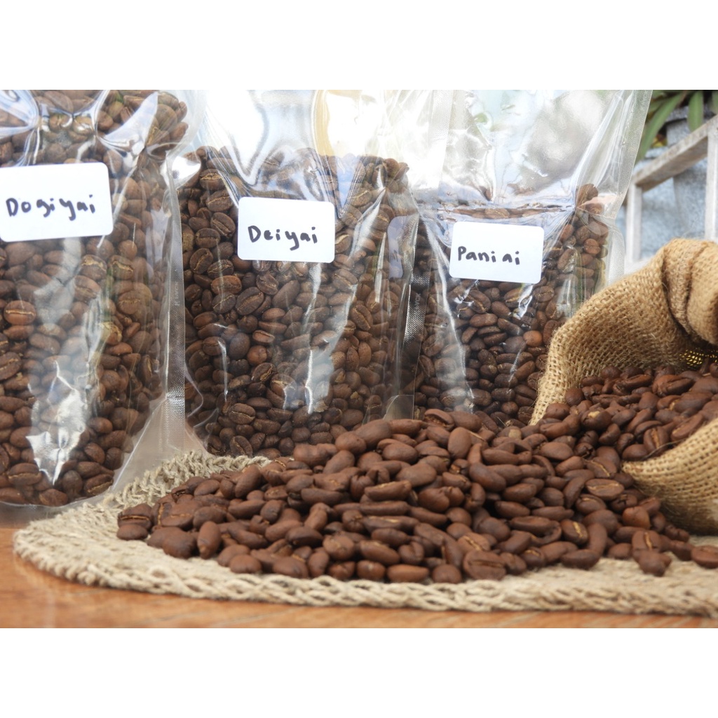 

Roasted Bean Arabika Deiyai Papua 200 gr | Enauto Coffee