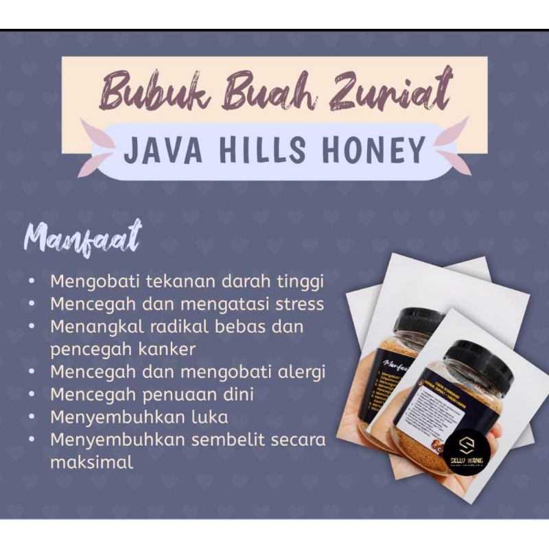 

Bubuk buah Zuriat