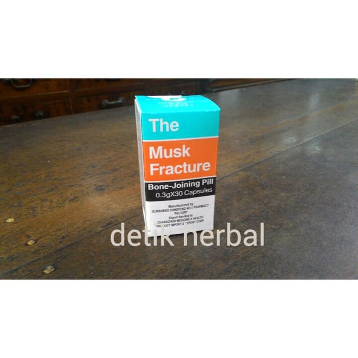 Jual The Musk Fracture Bone-Joining Capsule Obat China Herbal Patah Tulang Murah