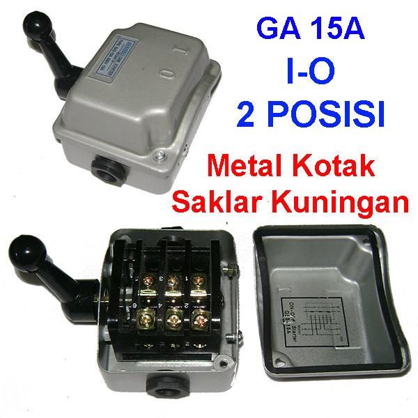 Eelic Metal Handle Pisau ( Cam Starter ) Salkar 2 Posisi Ga 15A