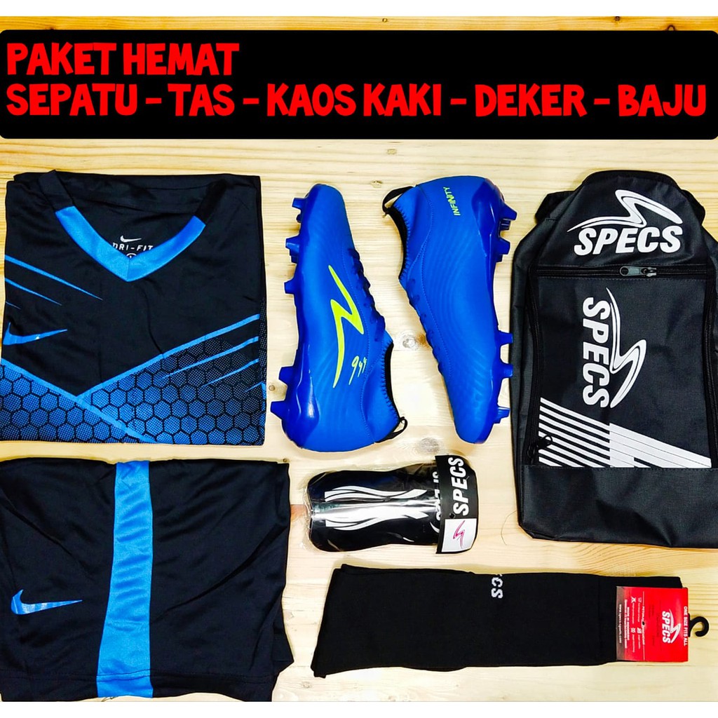 SEPATU BOLA SPECS INFINITY BOOT PAKET HEMAT KOMPLIT-3
