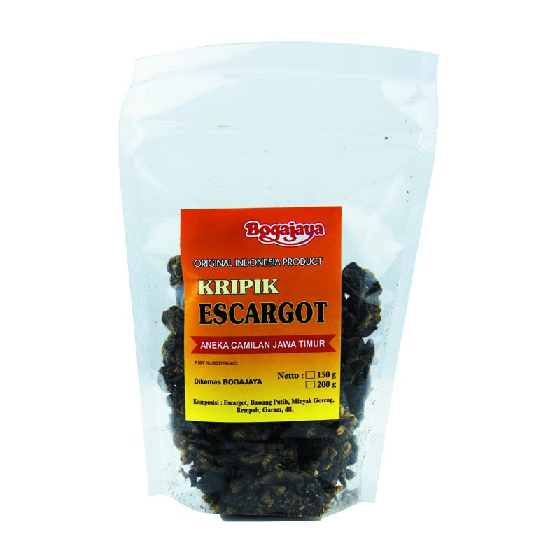 

CEMILAN ESCARGOT CEMILAN SIPUT KHAS JATIM 150 GRAM