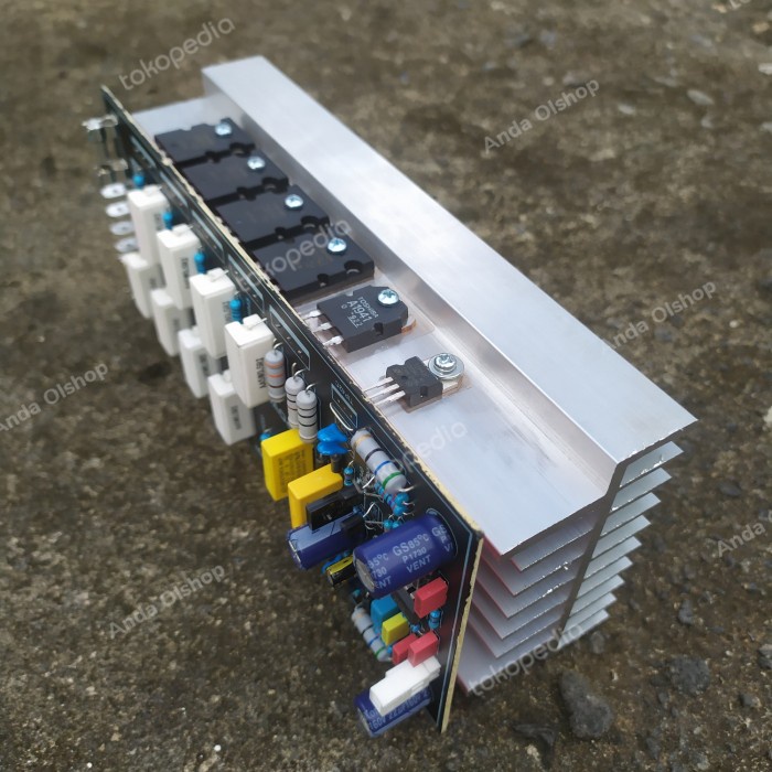 Kit Power Amplifier SOCL 506 TEF Driver Plus 4 Set Transistor Final