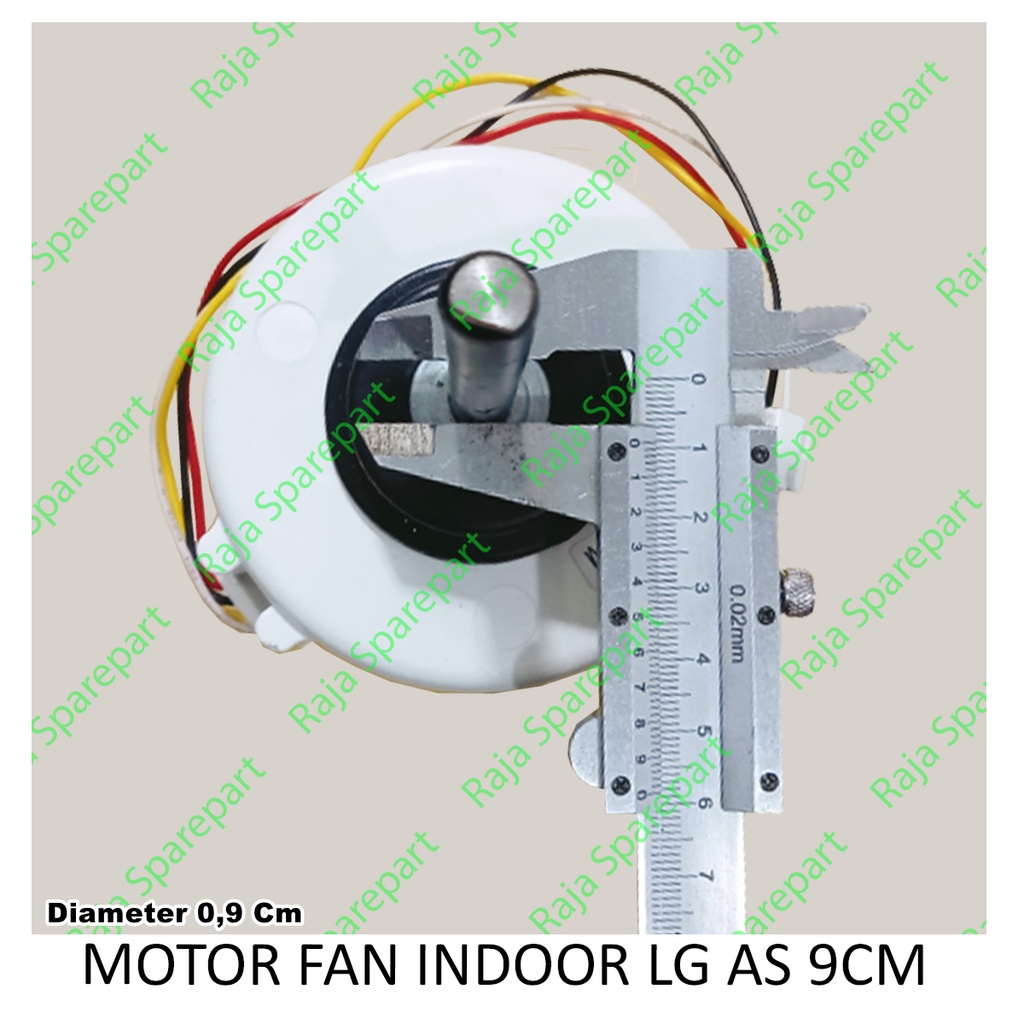 Motor Fan Indoor AC LG As 9cm (Ukuran ada di gambar)