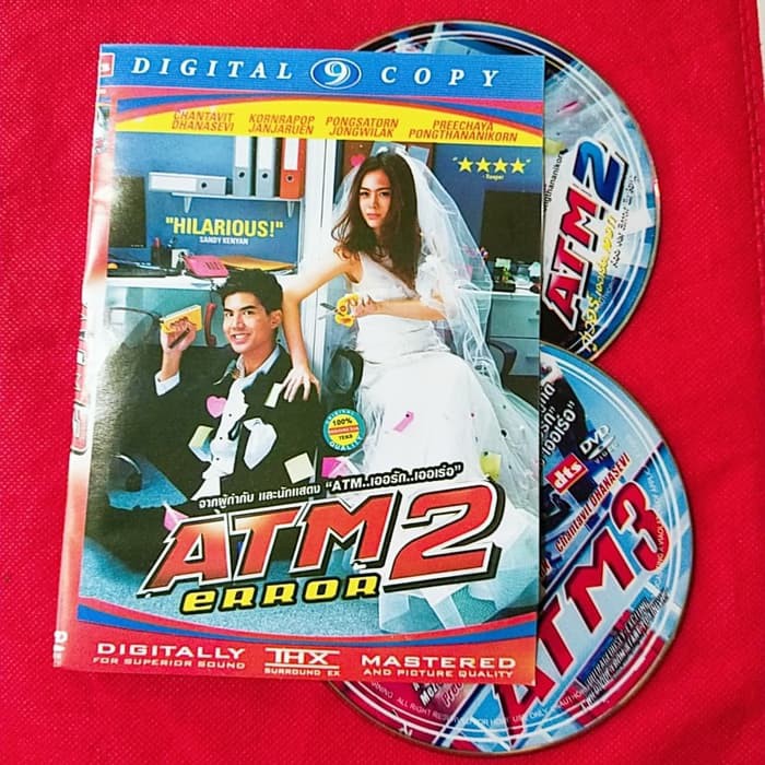 PROMO MURAH Dvd Film Drama Thailand Atm Error 2 Disc