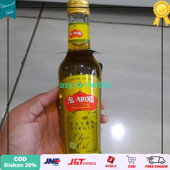 

◾COD◾ Minyak zaitun al arobi isi 325 ml gratis bubble wrap
