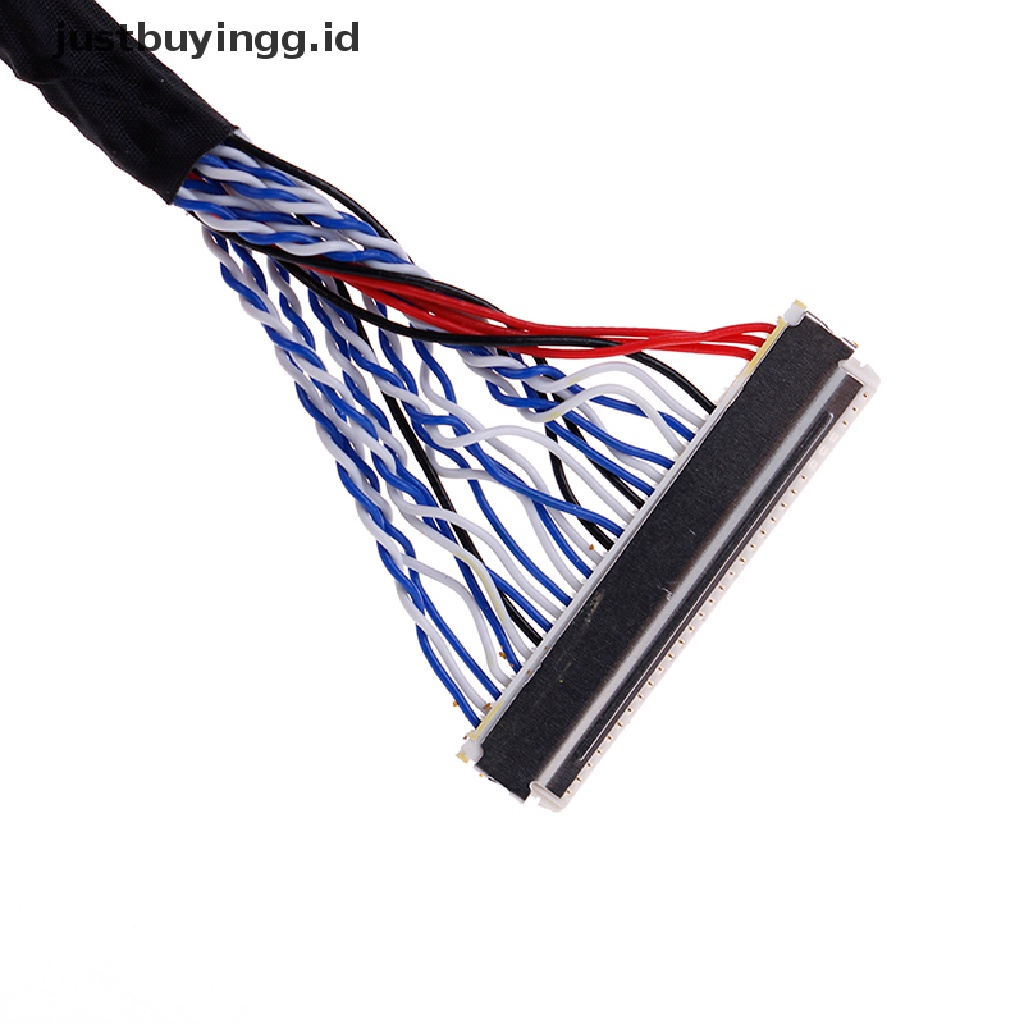 Kabel Lvds 8 Bit Ukuran 25cm 30 Pin 2ch Untuk 17-26 Inch Lcd / Led