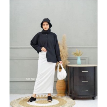 [ Terlaris ] Rok Span Panjang By Alma Rok Pencil Fashion Casual Terbaru | Size S M L XL XXL