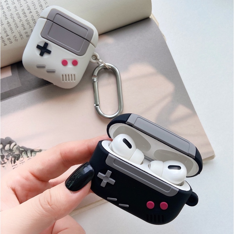 Case Charging Box Headphone Wireless Bluetooth Bentuk Konsol Game Untuk AirPods 1 / 2 / 3