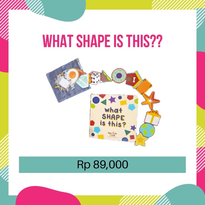 what shape is this magical book buku edukasi anak 1tahun 2tahun kado ultah anak unik terbaru