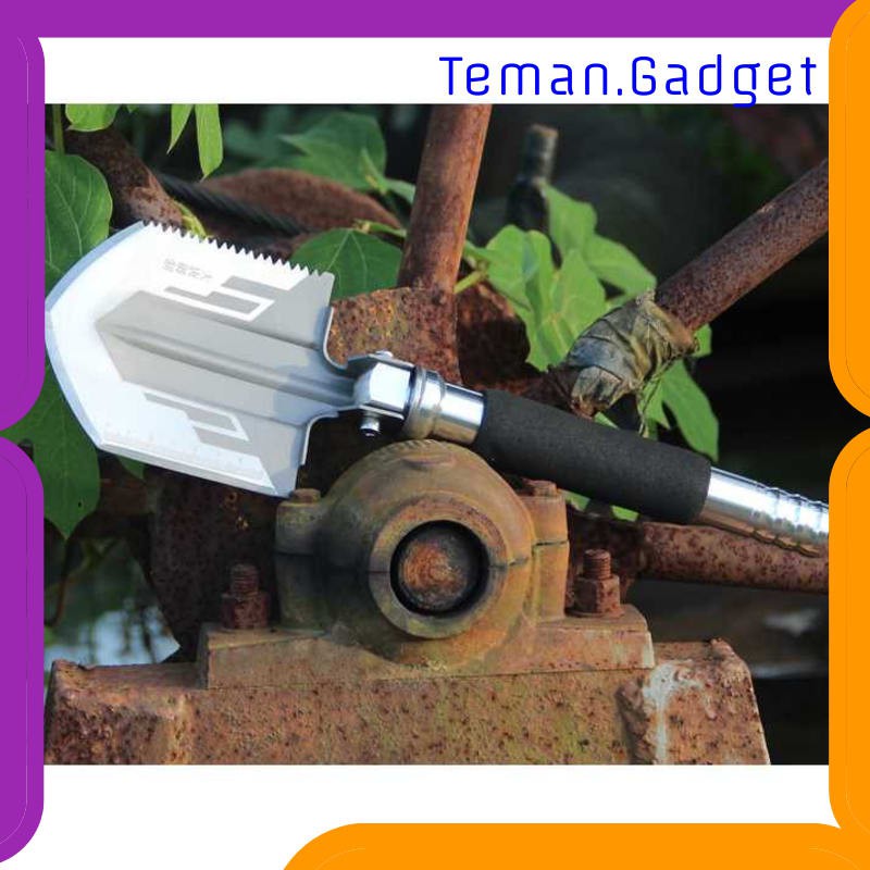 TG-DE064 Sekop Tactical Self Defense Pisau Kompas Bottle Opener 35cm - DW-45120