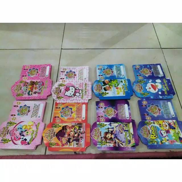 

Amplop lebaran isi 10/ pack motif di kirim semua rata