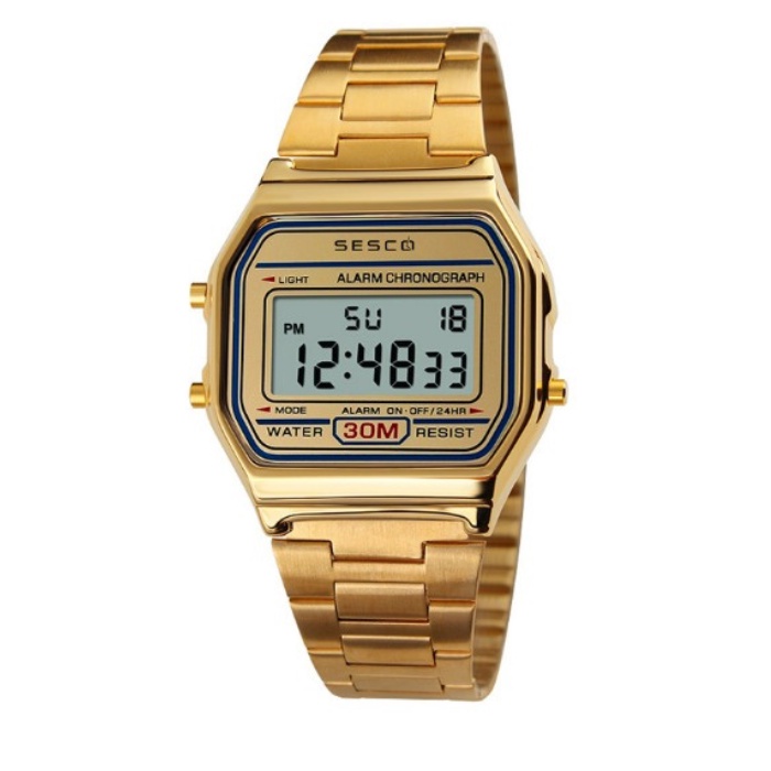 JAM TANGAN PRIA DIGITAL SESCO 1123 ANTI AIR 50M / JAM TANGAN BAGUS / JAM TANGAN TAHAN AIR