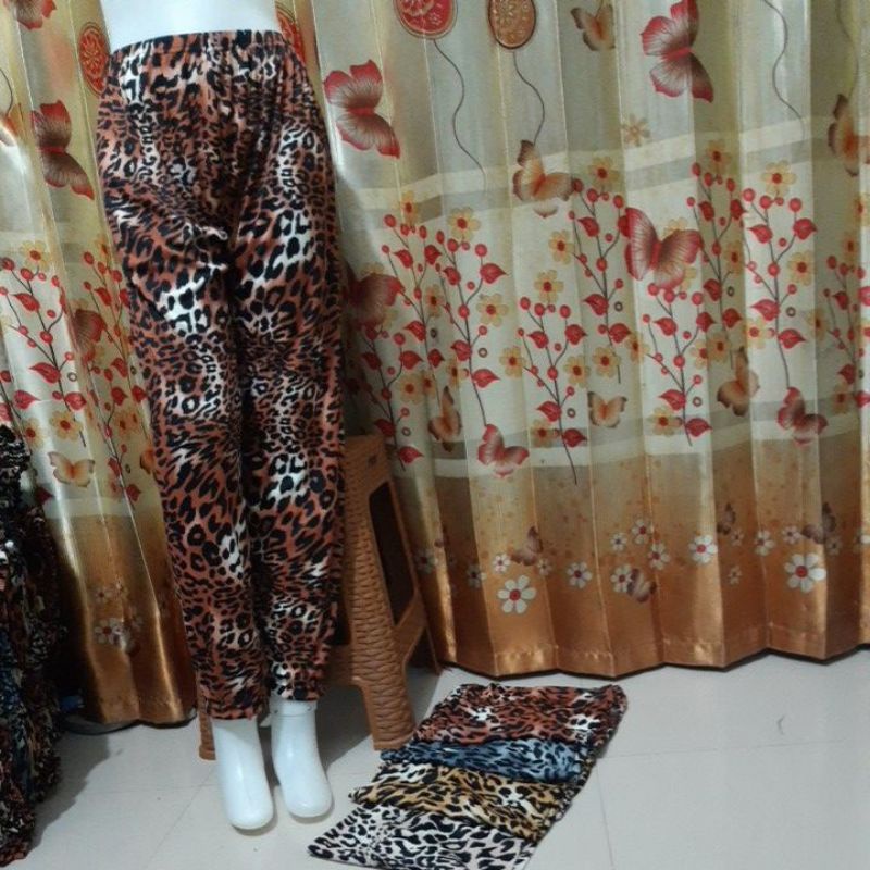 CELAMIS MOTIF MACAN / CELANA TIDUR MOTIF LEOPARD