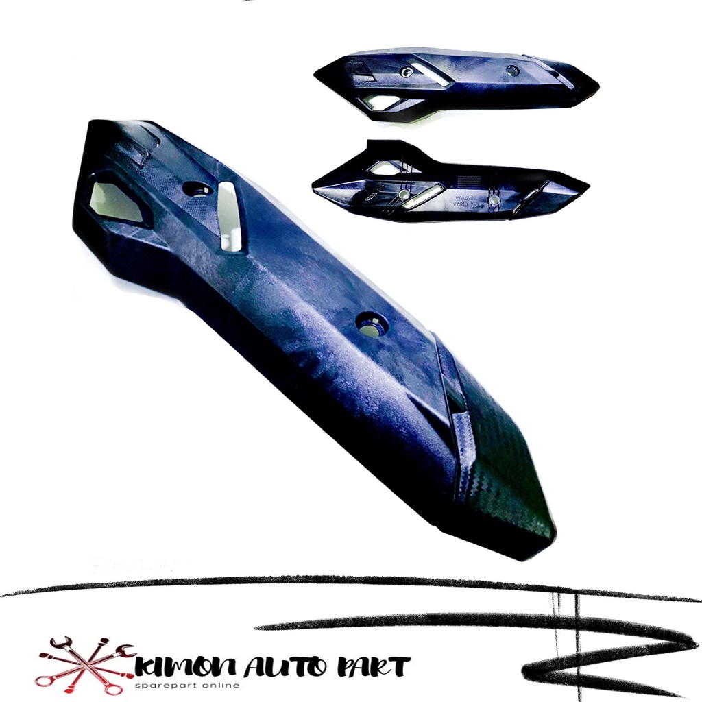 TUTUP KNALPOT VARIO 150 FI / COVER KNALPOT VARIO 150 FI (2015-2017) / TAMENG KNALPOT HONDA VARIO 150