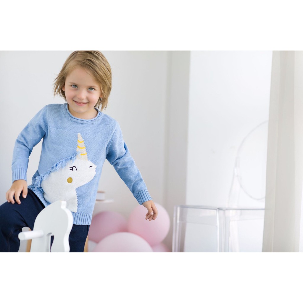 SWEATER ANAK UNICORN | SWEATER CUTE UNICORN