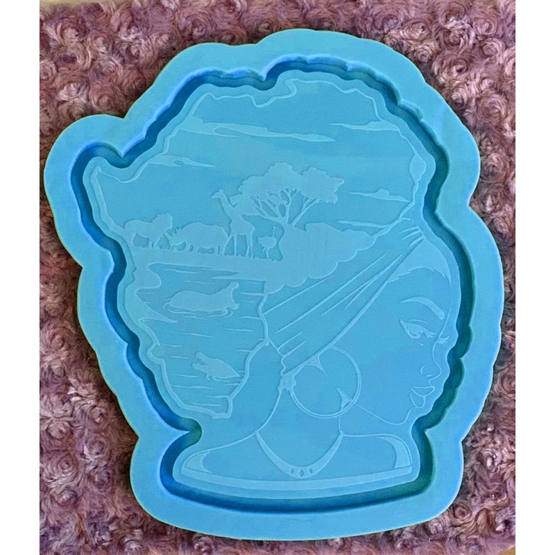 SIY  Epoxy Resin Tray Molds UV Silicone Mold Cup Mat Mold For DIY Tray Craft Supplies