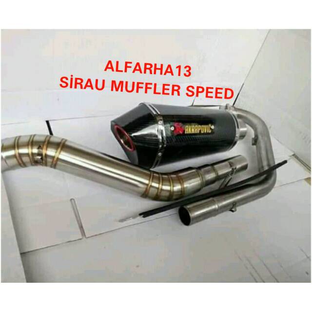 KNALPOT MURAH AKRAPOVİC  R15 MT5 CBR150R CB150R SONIC BYSON VIXION AEROX NMAX DLL