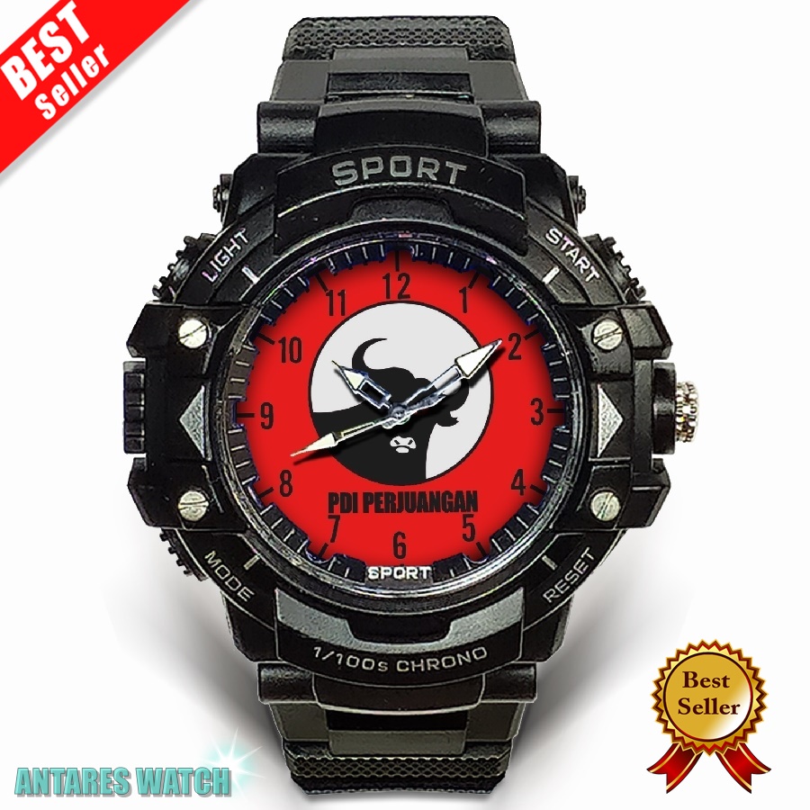 (Exclusive) Jam Tangan PDI PERJUANGAN - 04 (Nice)