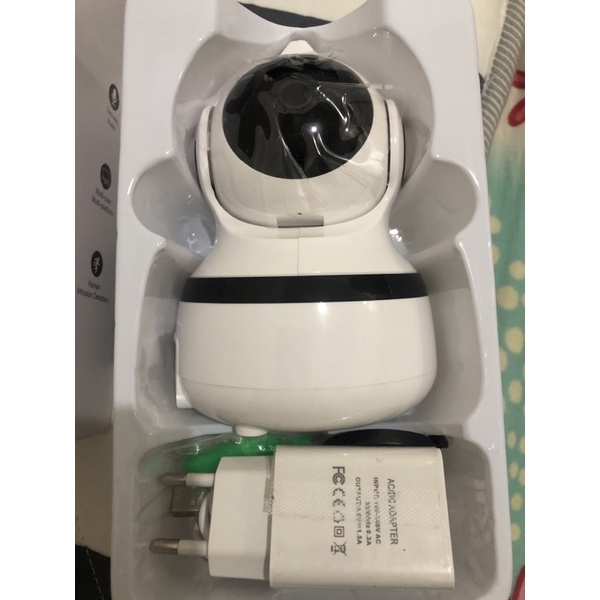 IP CAMERA MINI V380 5MP 1080P WIRELESS CCTV WIFI SNOWMAN IP CAMERA TERBARU