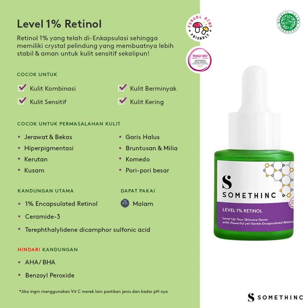 SOMETHINC LEVEL 1% RETINOL 20ML