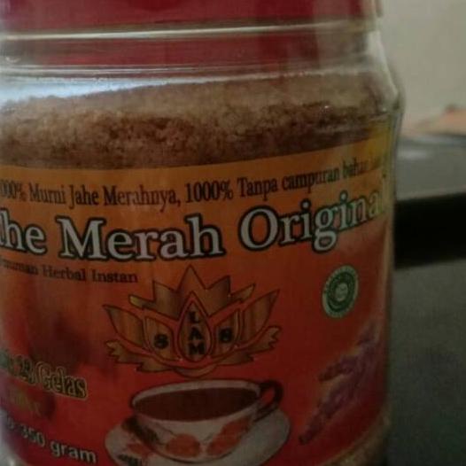 

Grosir Jahe Merah Original Asli bukan Cangkir Mas 100% Toples 350gr+