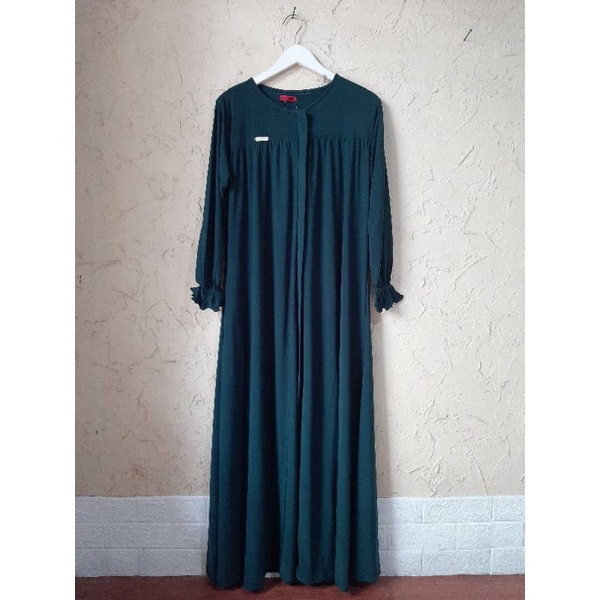 GAMIS JERSEY PREMIUM model AMORI DRESS ABAYA | RFILLY-Ijo botol
