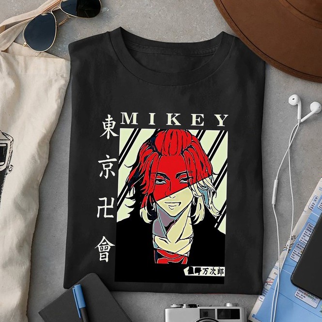 Tshirt Mikey the Leader Tokyo Revengers Anime Manga Premium Unisex