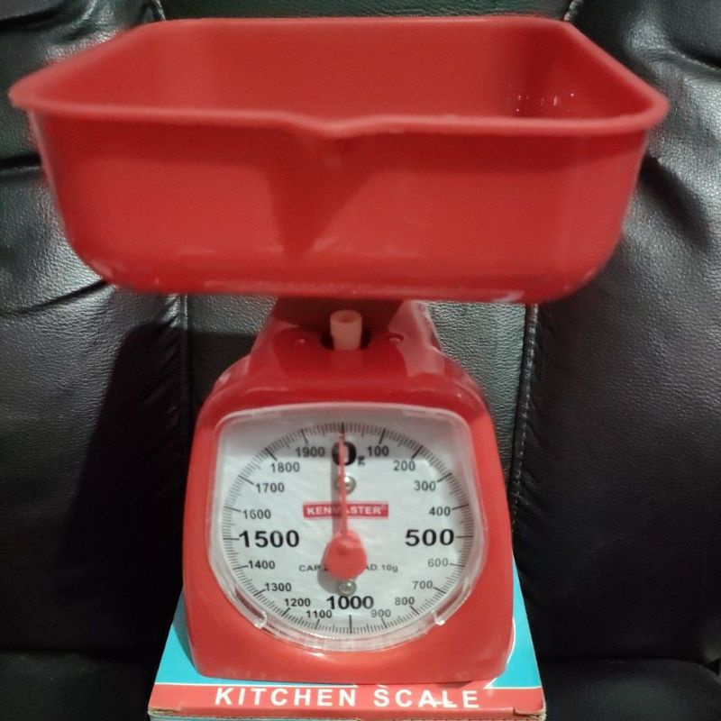 Timbangan kue 2 KG timbangan manual timbangan kecil timbangan duduk plastik